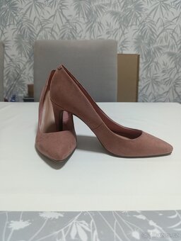 Růžové společenské boty - 5