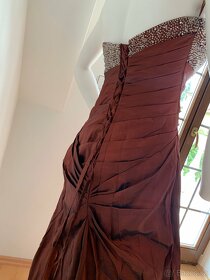 Luxusní plesové šaty vel.38 - 5