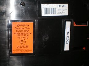 Cybex Solution X2-Fix Autosedačka 15-36kg - do 12 let - 5