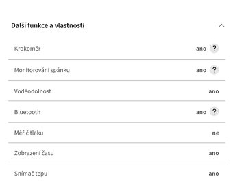 chytré hodinky IGET FIT F 4 - 5