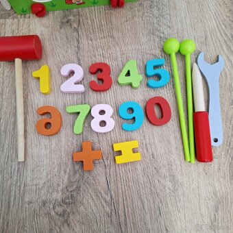 Dětská hračka Montessori multifunkční - 5