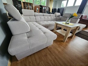 Rohová moderni sedací Alllaska "U" NOVINKA - 5