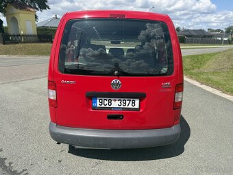 VW CADDY LIFE 2.0 80KW +Nová STK na 2 roky+Pohon Benzin+Plyn - 5