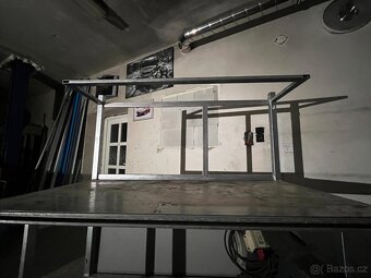 Ocelový stůl/ponk - 5