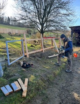 stavba ohrad, plotů, el. ohradníků - 5