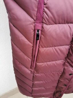 DÁMSKÁ ZIMNÍ BUNDA KARA SE STŘÍBRNOU LIŠKOU - vel.42 - 5