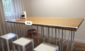 Dubový vysoký stůl - 5