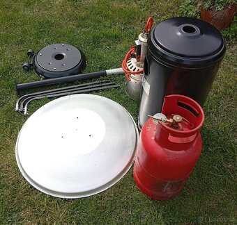 Nove zahradni topidlo ohrivadlo plynove a plna bomba 10kg - 5