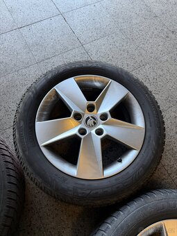Prodám originální sadu kol Škoda Octavia 5x112 - 5