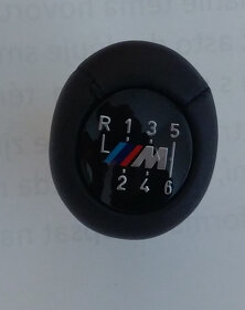 BMW - M paket nízká kožená hlavice řadicí páky - 5