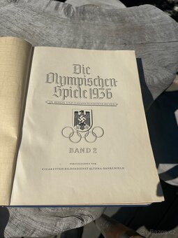 Prodám 3 albumy s Olympiády 1932-36 - 5