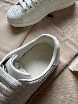 Gucci sneakers, tenisky, white GG, vel. 6, 39 - 5
