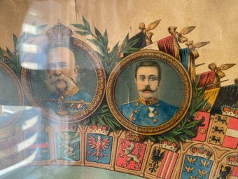 Barokní židle + obraz, zámek, hrad, mobliář, CaK. RU - 5