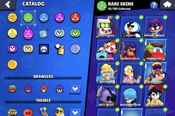 Brawl stars účet 100k,3 Prestige,4×masters - 5
