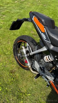 KTM Duke 125 – po lehké nehodě, pojízdná - 5
