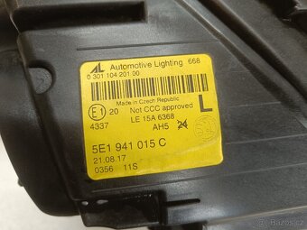 Levý přední světlomet škoda Octavia III facelift - 5