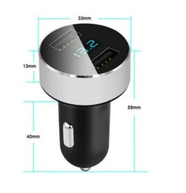 Autonabíječka 2x usb + display napětí baterie - 5