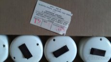 retro vypínač ,Elektro Praga - 5