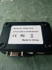 VGA switch - 2x vstup, 1x výstup - 5