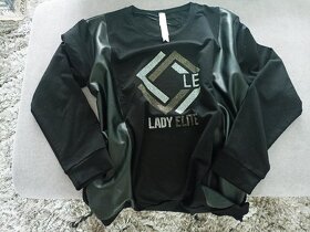 Luxusní mikina Lady Elite vel M-nová, Itálie. - 5