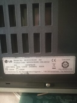 Prodám mikrovlnou troubu LG - 5