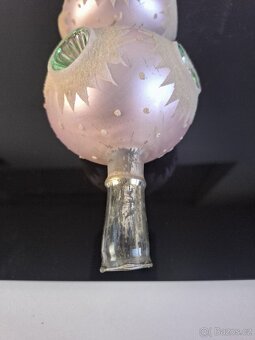 Starožitná Špička na stromeček - 5