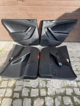 Polokožené sedačky ( Alcantara ) z Passat B6 combi - 5
