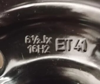 Kola na Volkswagen, Škoda 5x112 ET41 6,5Jx16" 57,1 pneu Con - 5