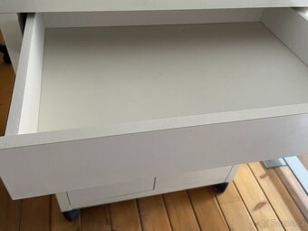 Bílá komoda / skříňka s dvířky a šuplíkem IKEA - 5