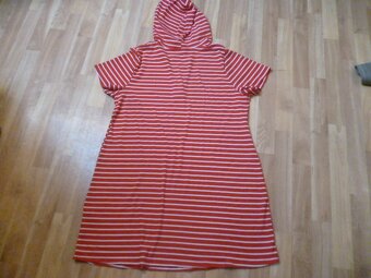 pruhaté dlouhé triko šaty vel. 4XL - 5