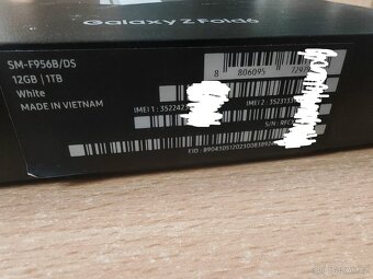Samsung Galaxy Fold 6 1TB white + S-pen a obal - 5