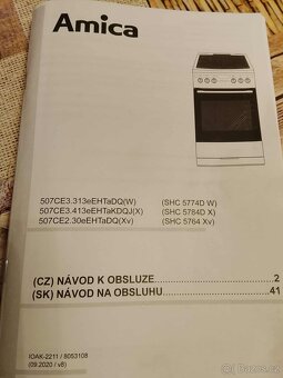 Plně elektrický sporák Amica - 5