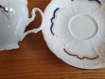 Kávový servis s modrým motivem Bernadotte - 5