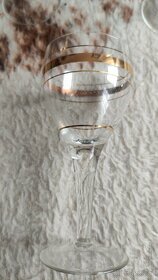 Bar, stojan dřevěný sklenice 6 ks, místo na láhev - 5