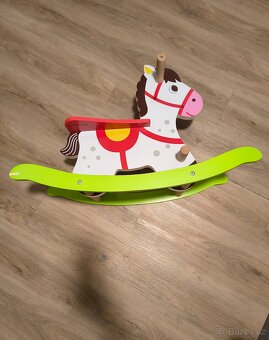 Houpací koník dřevěný - 5
