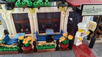 LEPIN 15010 Parisian Restaurant, kompatibilní s LEGO (klon 1 - 5