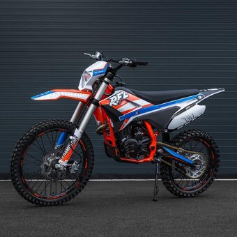 Pitbike Leramotors Thunder 250ccm, 21/18, oranžová - 5