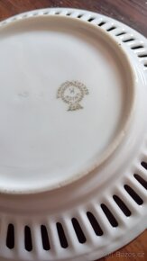 Meissen 6 prolamovaných talířků plus 3 kusy Union k - 5