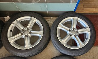 Prodám Alu kola 5x112 R17 - 225/50/R17 Letní - 5