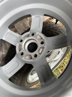 16" kola TEC / šíře 6,5Jx16" H2 obuty na letní DUNLOP 205x - 5