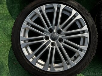 Originál alu kola Audi A5 A4 B9 5x112 R18 zimní - 5