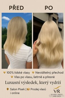Platina blond 66 cm - 5
