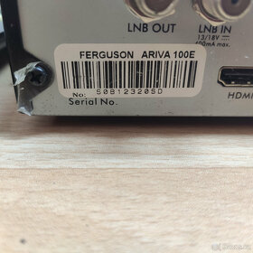 satelitní  přijímač   FERGUSON  ARIVA 100 + DO - 5