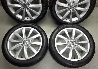 17" Originál VW Dijon 5x112 zimní pneu 6,5-7,5mm - 5