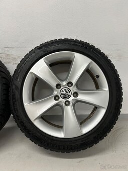 Passat B7 zimní alu kola 205/50/17 - 5