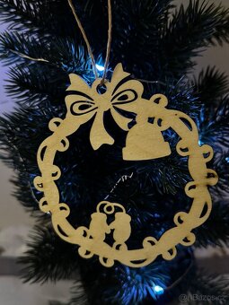 Vánoční dekorace - ozdoby na stromeček - 5