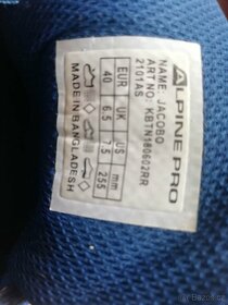 Trekové boty ALPINE PRO vel.40 - 5