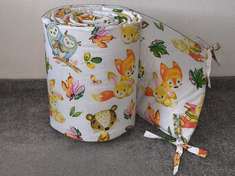 Nový mantinel do postýlky mix vzorů - 5