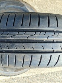 195/65/15 2ks letních pneu Dunlop  90% - 5