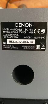 AV receiver Denon AVR-X550BT - 5